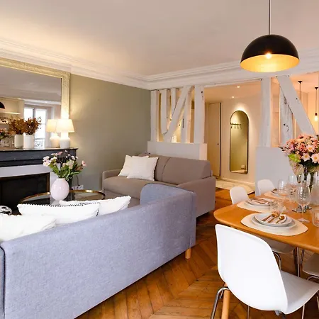 Luxury Flat Louvres 6 Guests * Paryż